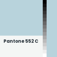 Color chip: Pantone 552 C