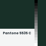Color chip: Pantone 5535 C