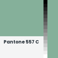 Color chip: Pantone 557 C