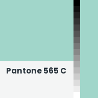 Color chip: Pantone 565 C