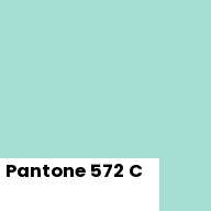 Color chip: Pantone 572 C