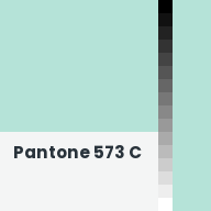 Color chip: Pantone 573 C