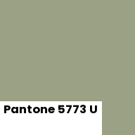 Color chip: Pantone 5773 U