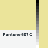 Color chip: Pantone 607 C