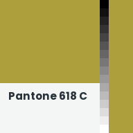 Color chip: Pantone 618 C