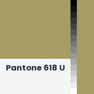 Color chip: Pantone 618 U