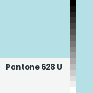 Color chip: Pantone 628 U