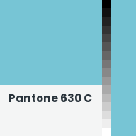 Color chip: Pantone 630 C
