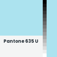 Color chip: Pantone 635 U