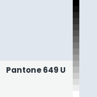 Color chip: Pantone 649 U