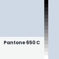 Color chip: Pantone 650 C