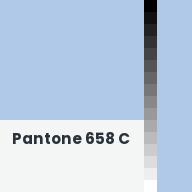 Color chip: Pantone 658 C