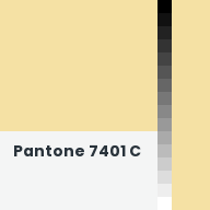Color chip: Pantone 7401 C