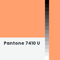 Color chip: Pantone 7410 U