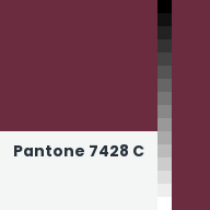 Color chip: Pantone 7428 C