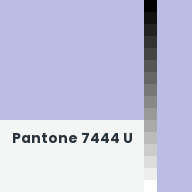 Color chip: Pantone 7444 U