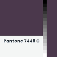 Color chip: Pantone 7448 C