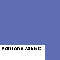 Color chip: Pantone 7456 C