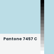 Color chip: Pantone 7457 C