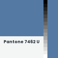Color chip: Pantone 7462 U