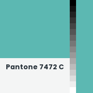 Color chip: Pantone 7472 C
