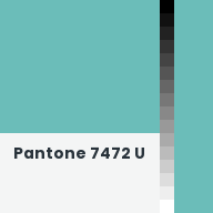 Color chip: Pantone 7472 U