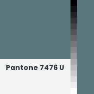 Color chip: Pantone 7476 U