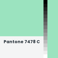 Color chip: Pantone 7478 C