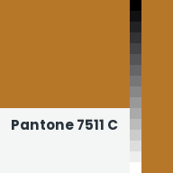 Color chip: Pantone 7511 C