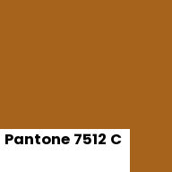 Color chip: Pantone 7512 C