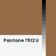 Color chip: Pantone 7512 U