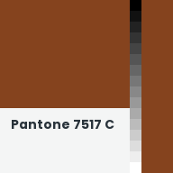 Color chip: Pantone 7517 C