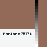Color chip: Pantone 7517 U