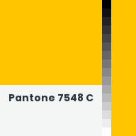 Color chip: Pantone 7548 C