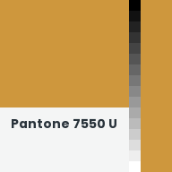 Color chip: Pantone 7550 U