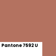Color chip: Pantone 7592 U