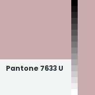 Color chip: Pantone 7633 U