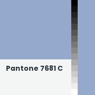 Color chip: Pantone 7681 C