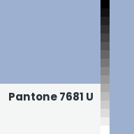 Color chip: Pantone 7681 U