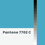 Color chip: Pantone 7702 C