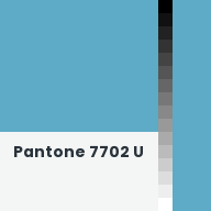 Color chip: Pantone 7702 U