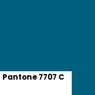 Color chip: Pantone 7707 C