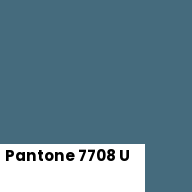 Color chip: Pantone 7708 U