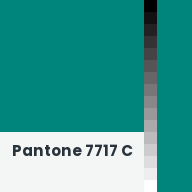 Color chip: Pantone 7717 C
