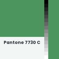 Color chip: Pantone 7730 C