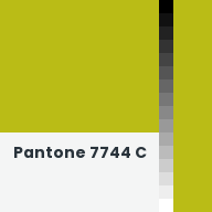Color chip: Pantone 7744 C