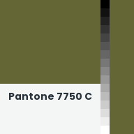 Color chip: Pantone 7750 C