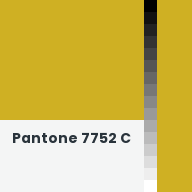 Color chip: Pantone 7752 C