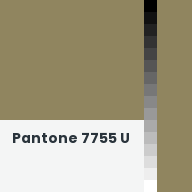 Color chip: Pantone 7755 U