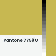 Color chip: Pantone 7759 U